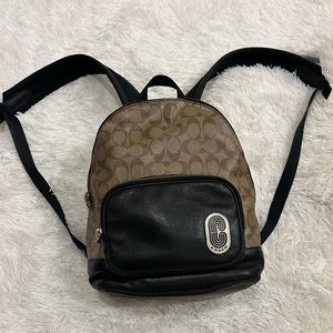 Coach backpack, gently used! Still has a lot of life left in this bag